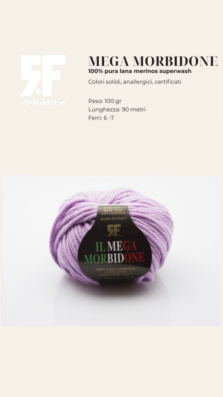 RIAL FILATI MEGA MORBIDONE 100g