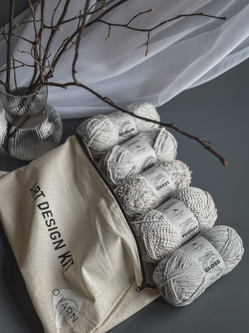 O'YARN ART DESIGN KIT, 500г