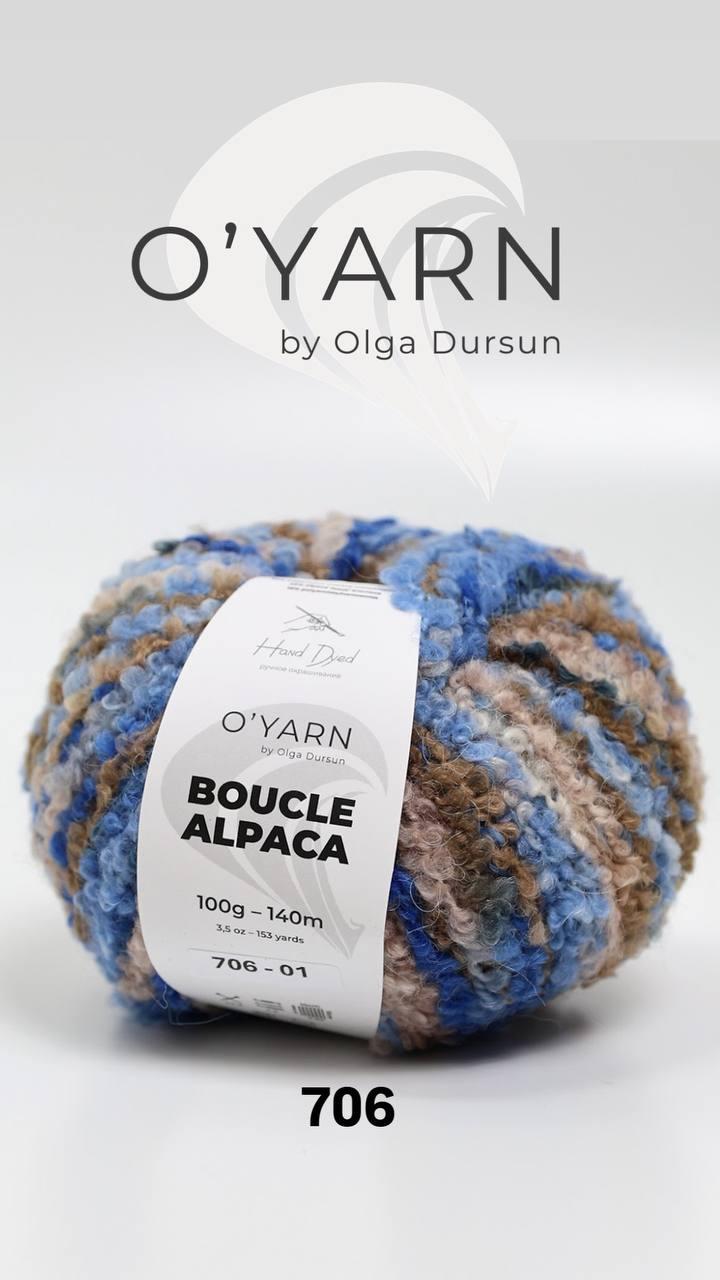 O'YARN BOUCLE ALPACA, 500г