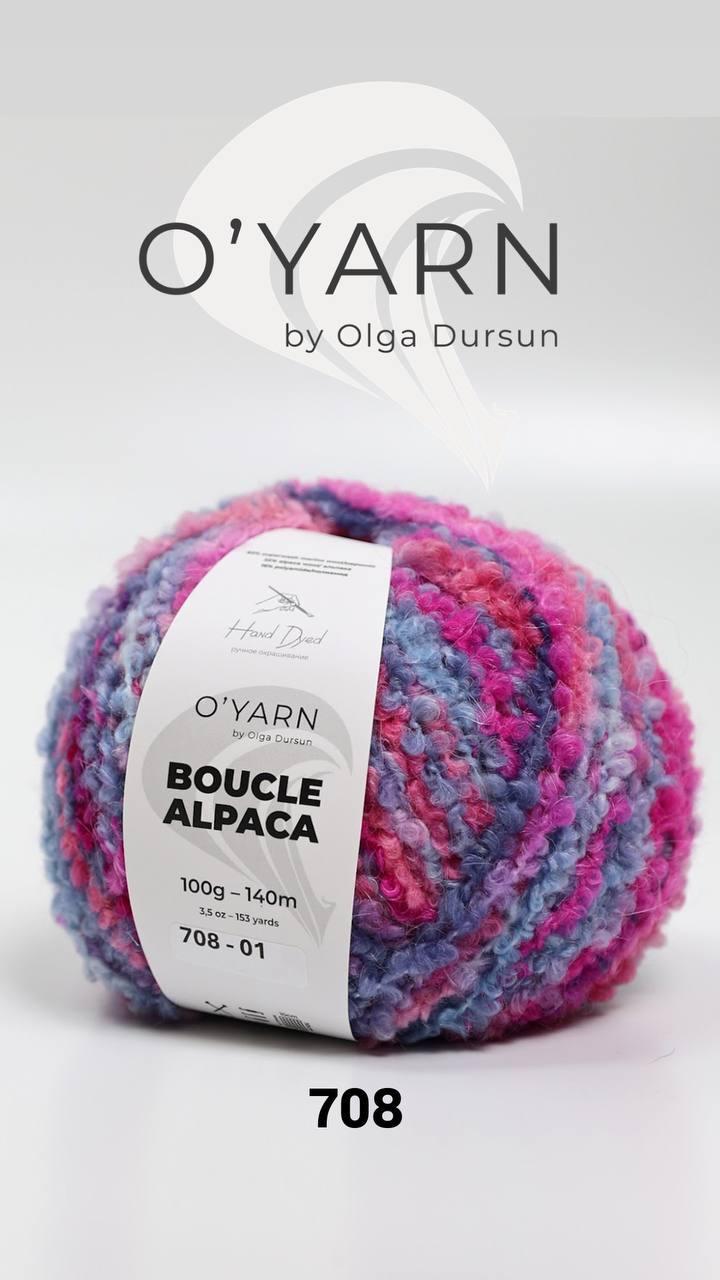 O'YARN BOUCLE ALPACA, 500г