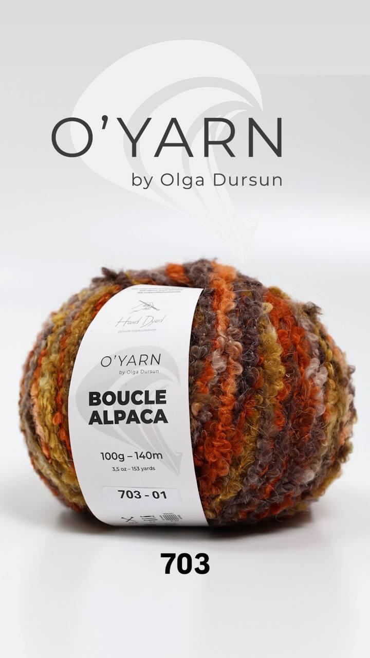 O'YARN BOUCLE ALPACA, 500г