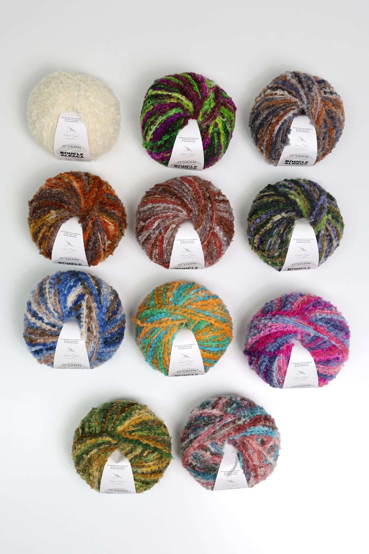 O'YARN BOUCLE ALPACA, 500г