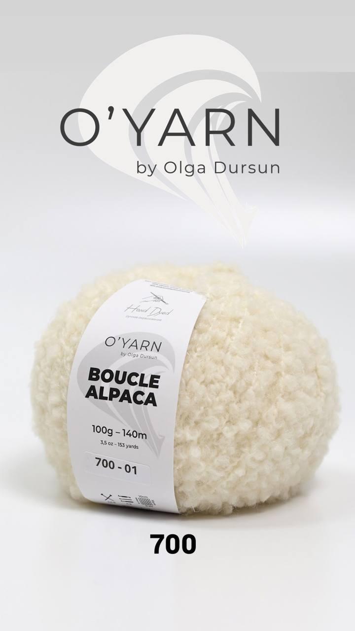O'YARN BOUCLE ALPACA, 500г