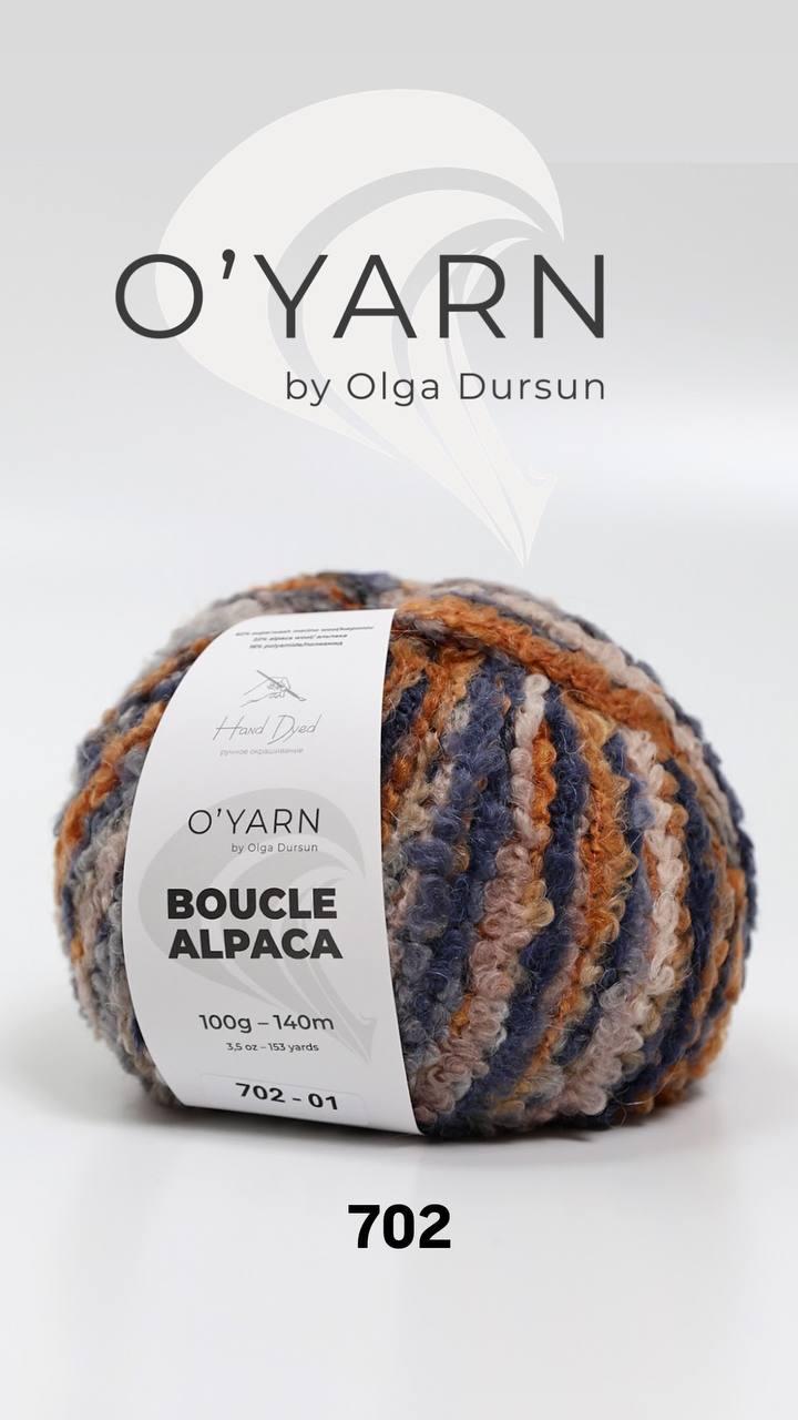 O'YARN BOUCLE ALPACA, 500г
