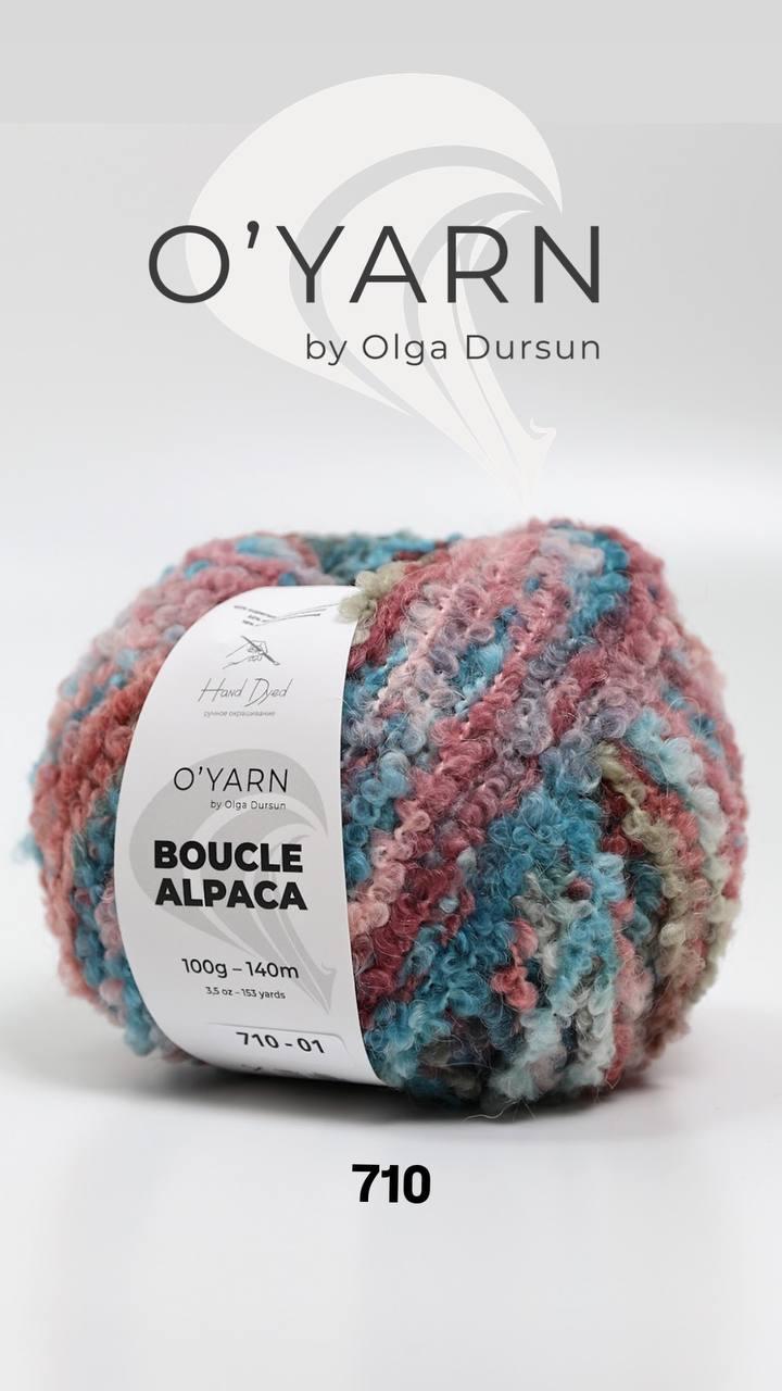 O'YARN BOUCLE ALPACA, 500г