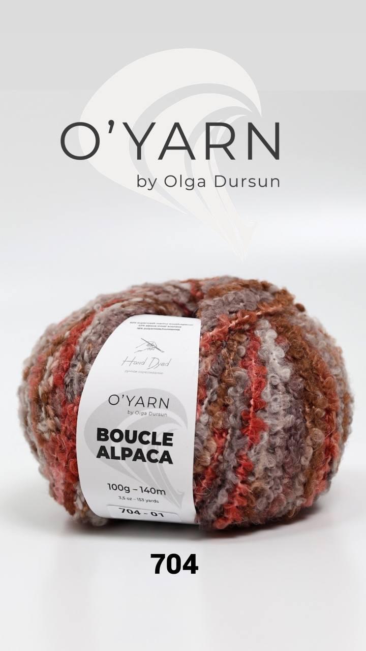 O'YARN BOUCLE ALPACA, 500г