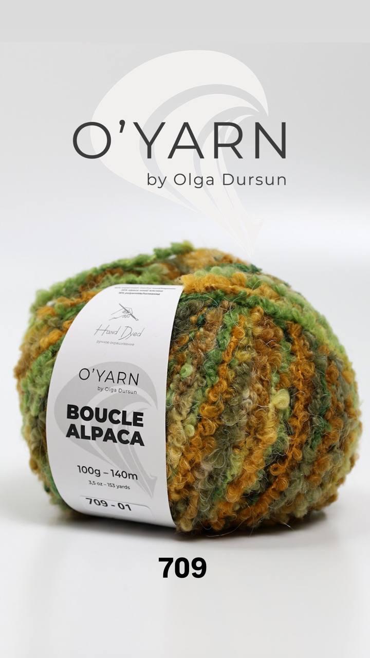 O'YARN BOUCLE ALPACA, 500г
