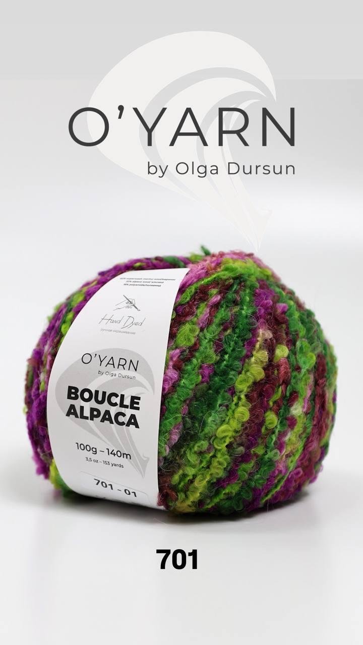 O'YARN BOUCLE ALPACA, 500г