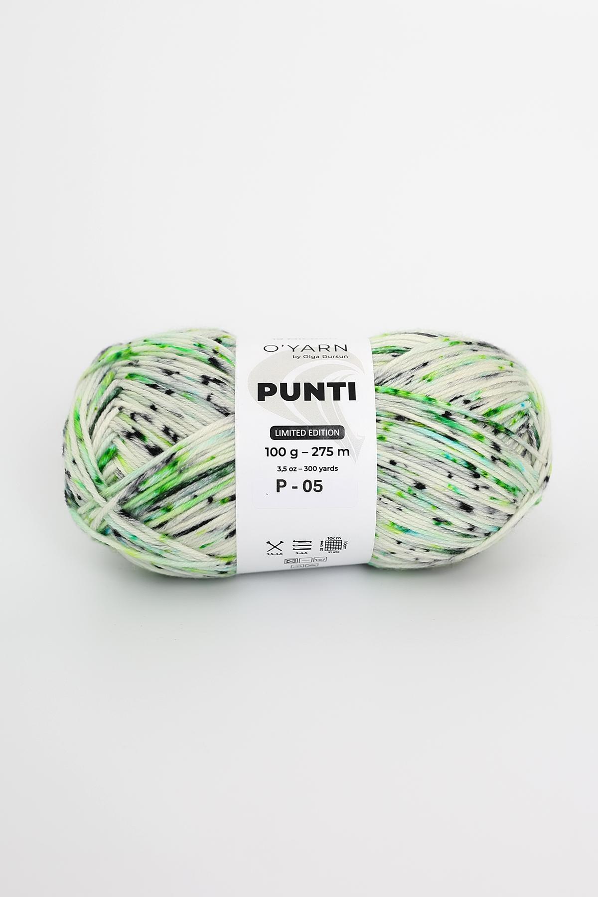 O'YARN PUNTI 19 micron, 100г