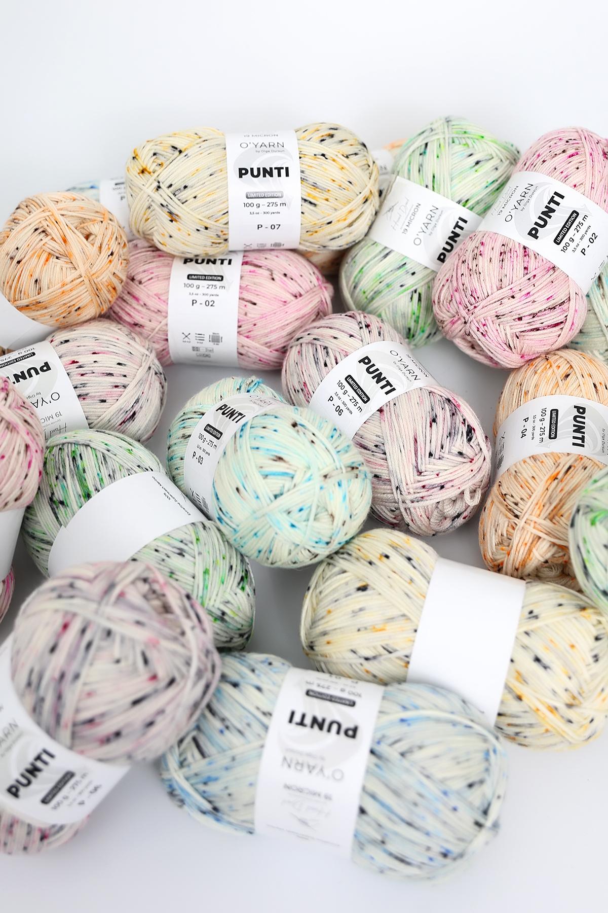 O'YARN PUNTI 19 micron, 100г