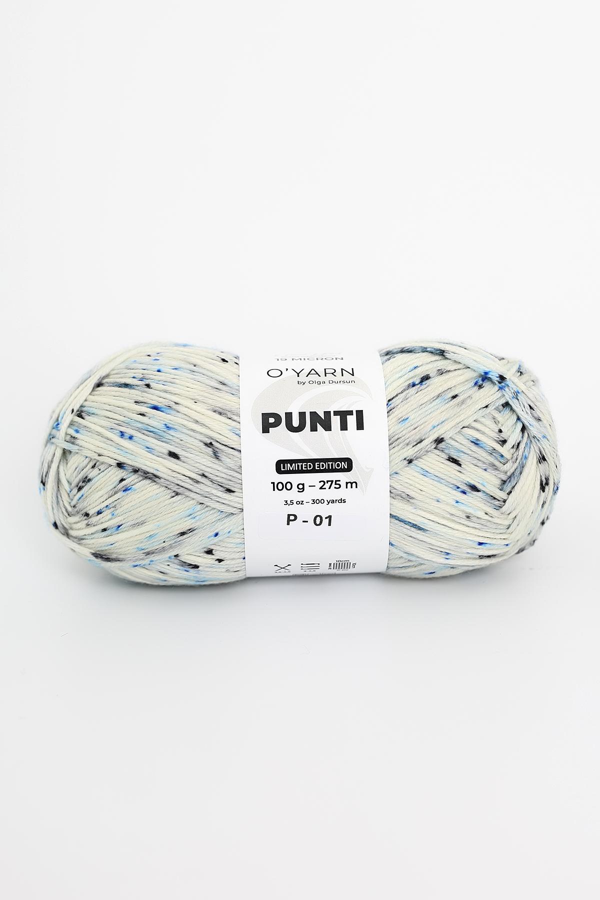O'YARN PUNTI 19 micron, 100г