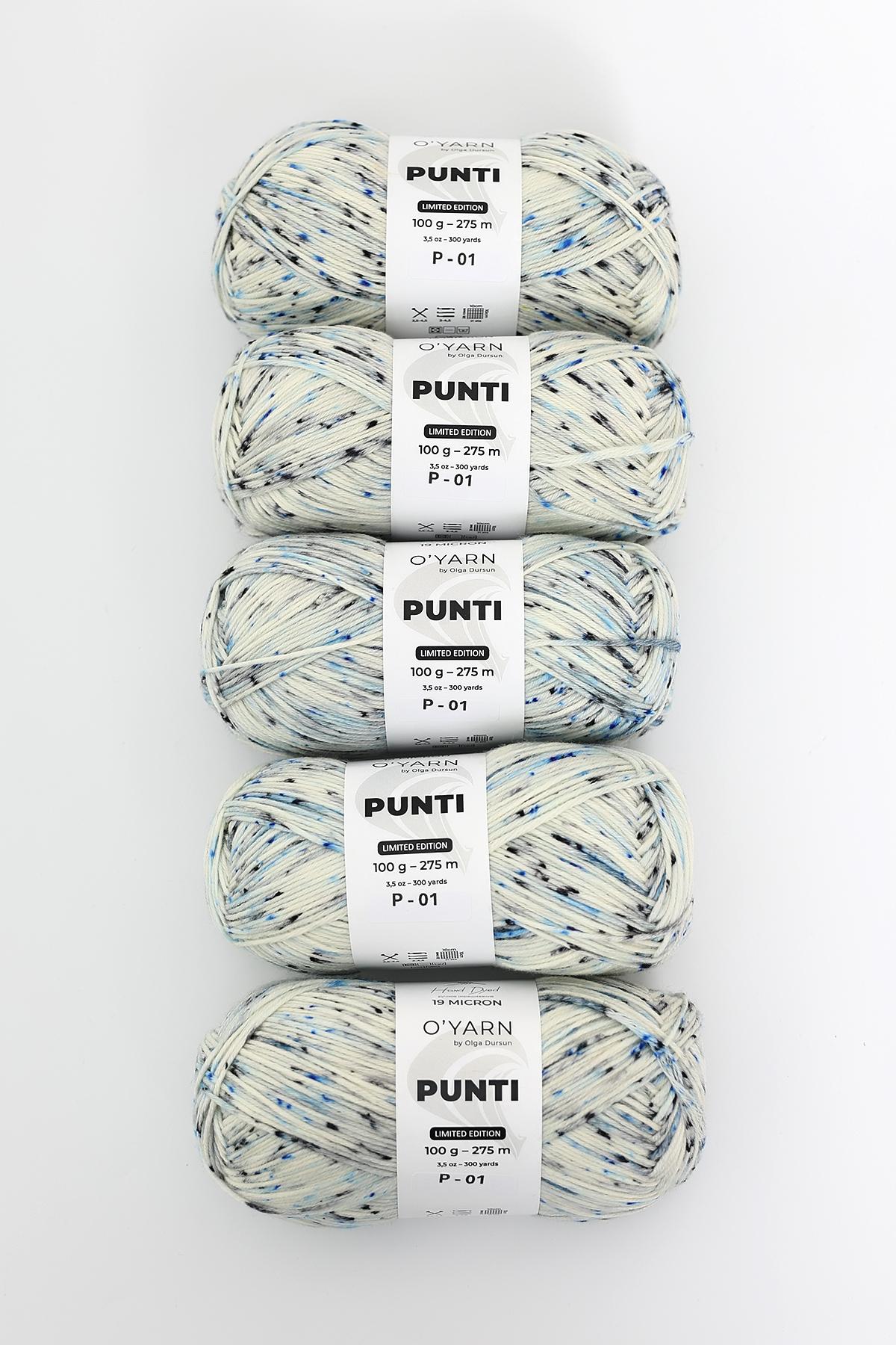 O'YARN PUNTI 19 micron, 100г