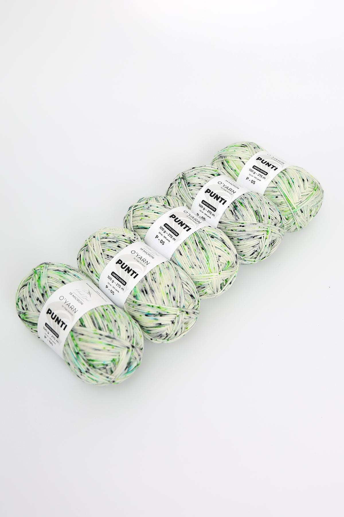 O'YARN PUNTI 19 micron, 100г