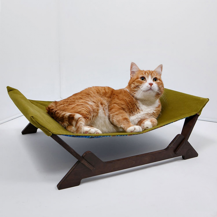Гамак для котов и кошек напольный